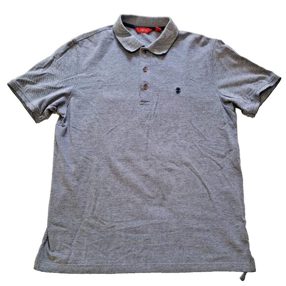 iZod Golf Polo Shirt Men's Medium Blue Short Sleeve - Picture 1 of 6